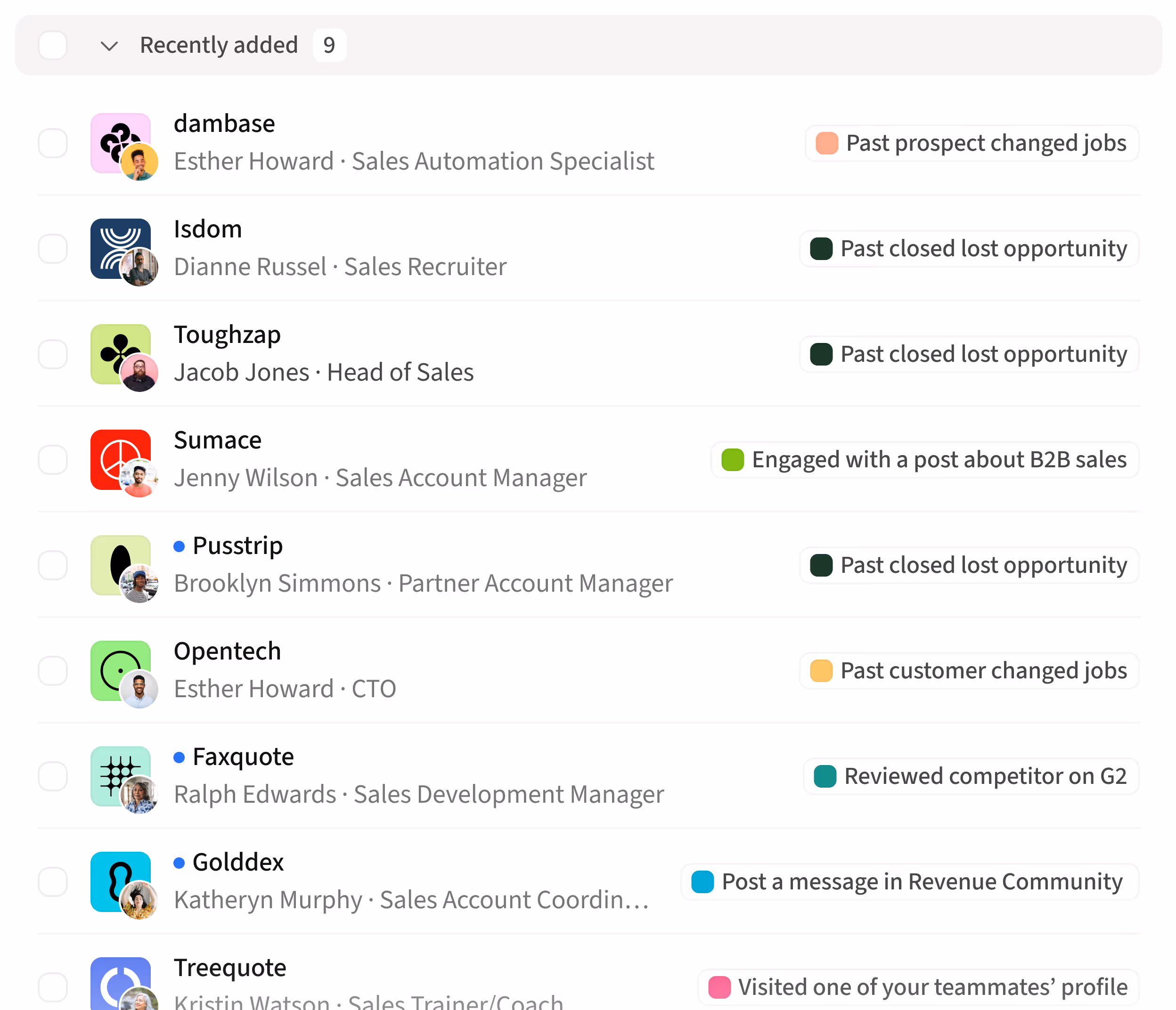Product screen displaying the Duo AI Sales Copilot entry interface